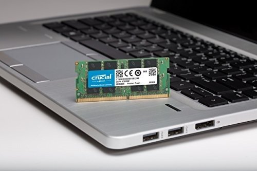 32GB Kit (16GBx2) DDR4 2666 MT/s (PC4-21300) DR x8 SODIMM 260-Pin Memory - CT2K16G4SFD8266