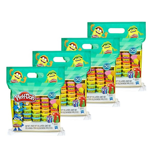 Play-Doh Bulk Ice Cream Theme 13-Pack of Non-Toxic Modeling Compound with  Color Burst Plus 6 Tools ( Exclusive)