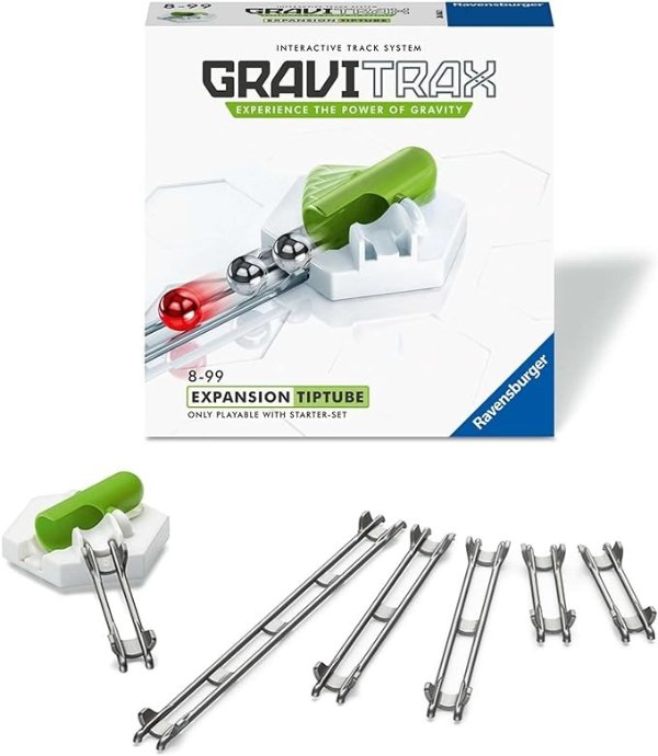 Ravensburger Gravitrax Tiptube Accessory - Marble Run & STEM Toy For Boys & Girls Age 8 & Up - Accessory for 2019 Toy of The Year Finalist Gravitrax