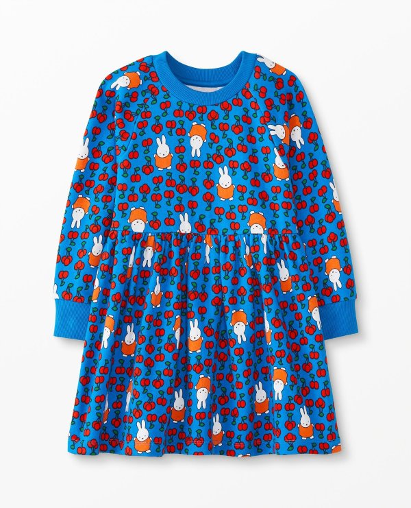 Miffy Knit Dress In French Terry