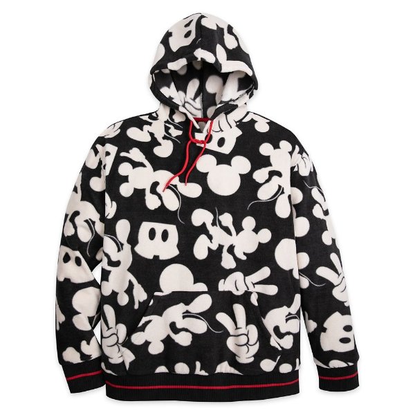 Mickey Mouse Pullover Fleece Hoodie for Adults | shopDisney
