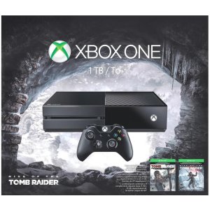 Microsoft Xbox One 1TB Rise of the Tomb Raider Bundle w/ $50 Best Buy GC