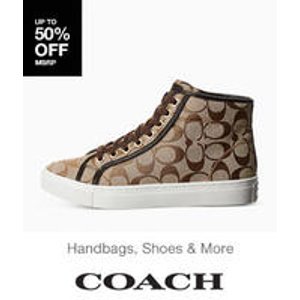 on Coach Handbags, Shoes and More @ 6PM.com