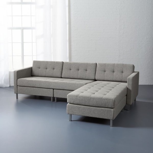Ditto Grey Sectional Sofa
