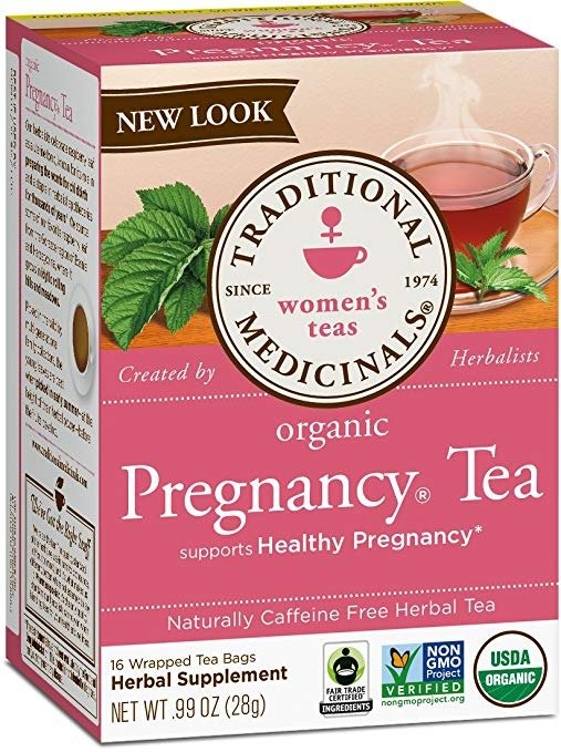 Organic Pregnancy Tea, 16 Tea Bags (Pack of 6)