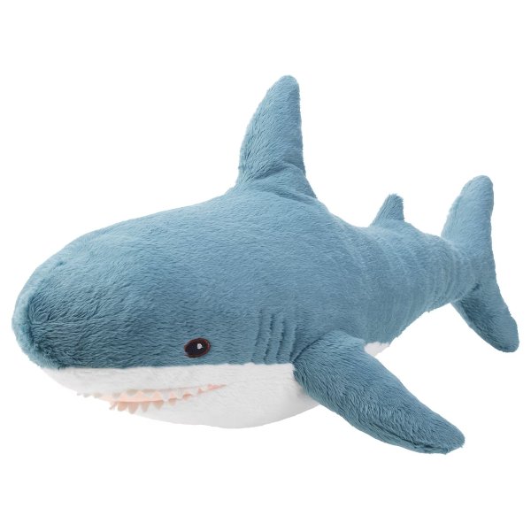 BLAHAJ Soft toy, baby shark, 21 ¾" - IKEA