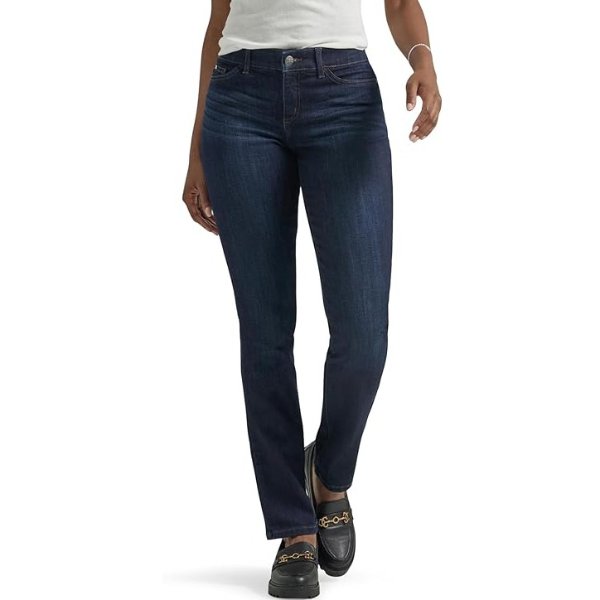 Women's Ultra Lux Comfort with Flex Motion Straight Leg Jean