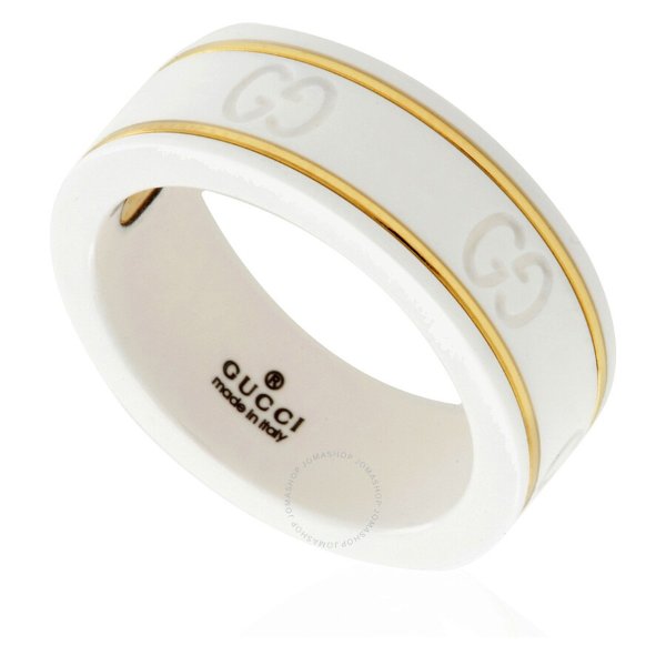 Yellow Gold And White Icon Ring