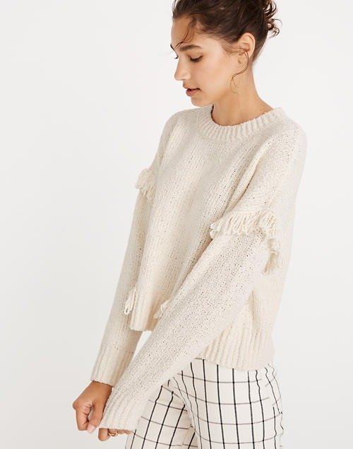 Montford Fringe Pullover Sweater