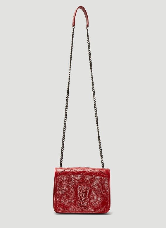 Vintage Leather Niki Bag in Red