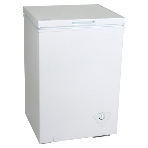 3.5 Cubic Foot (99 Liters) Chest Freezer with Adjustable Thermostat