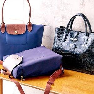 Longchamp Handbags & Wallets On Sale @ Rue La La