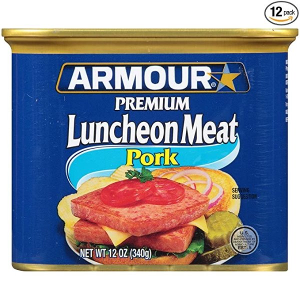Armour Star Luncheon Meat, 12 oz. (Pack of 12)
