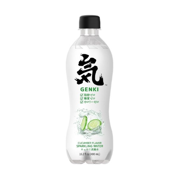 Genki Forest Cucumber Soda Water 500ml