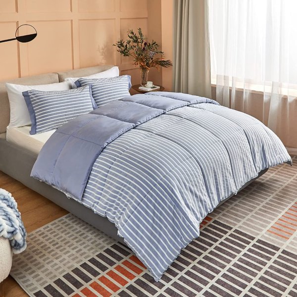Bedsure Twin Size Comforter Set