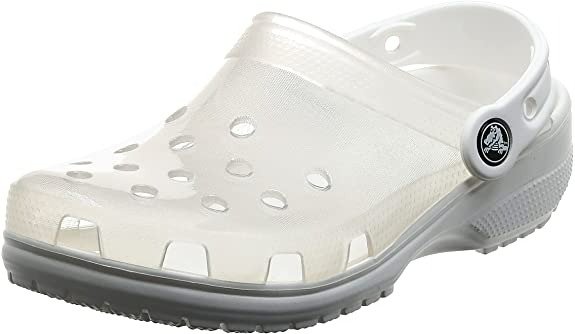 Crocs Unisex-Adult Men's and Women's Classic Translucent Clog