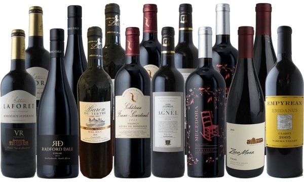 The Connoisseur Collection 15-Pack of Wines from Splash Wines (74% Off)
