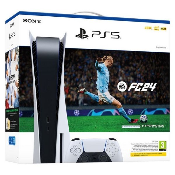 PlayStation 5 光驱版 & EA SPORTS FC 24 捆绑