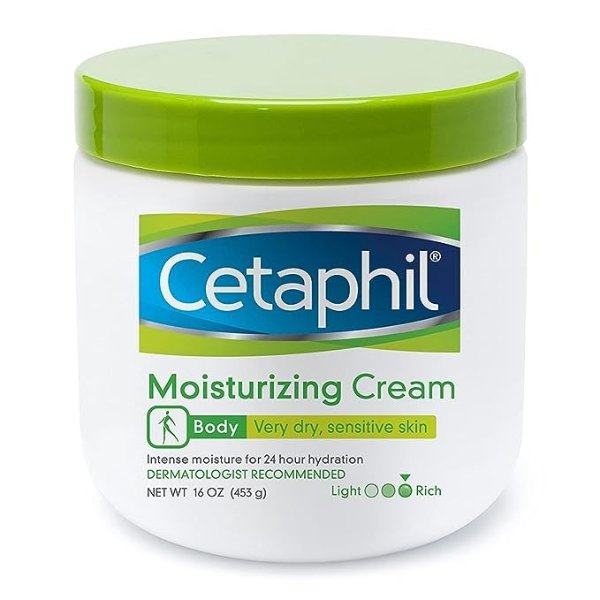 Fragrance Free Moisturizing Cream for Very Dry/Sensitive Skin, 16 Ounce
