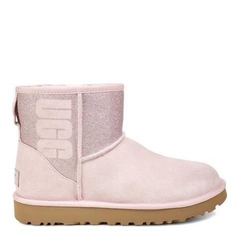 粉色雪地靴