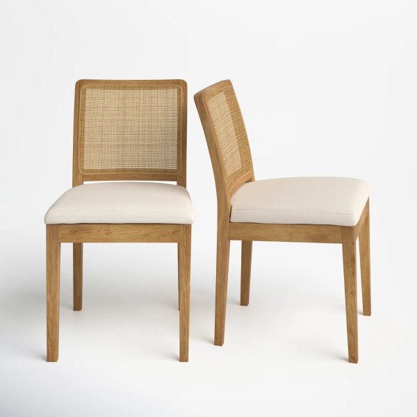 Mexborough Cotton Side Chair (Set of 2)