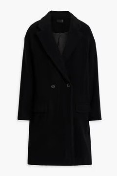Dylan wool-blend felt coat