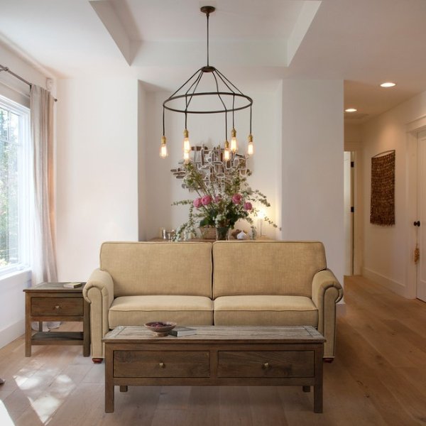 Thompson Farmhouse Rectangular Coffee Table - Transitional - Coffee Tables - by Houzz
