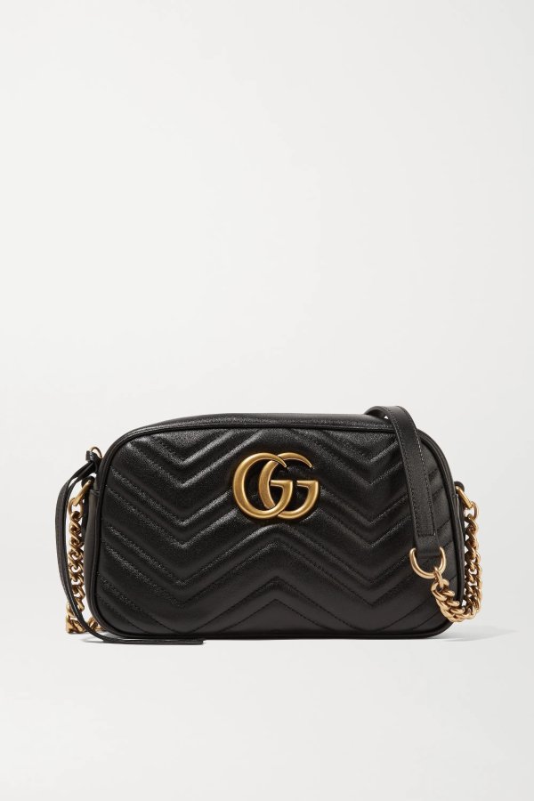 GG Marmont Camera small quilted leather shoulder bag