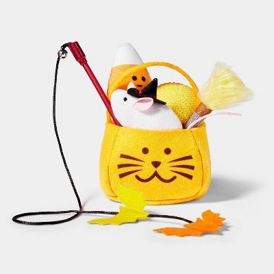 Halloween Pumpkin Cat Toy Set - 6pk - Hyde & EEK! Boutique™