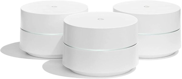 WiFi System, 3-Pack - Router Replacement for Whole Home Coverage (NLS-1304-25) (Renewed)