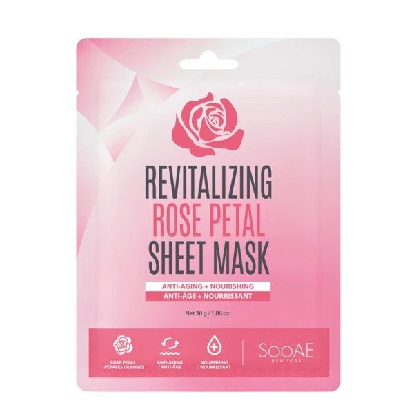 Revitalizing Rose Petal Sheet Mask