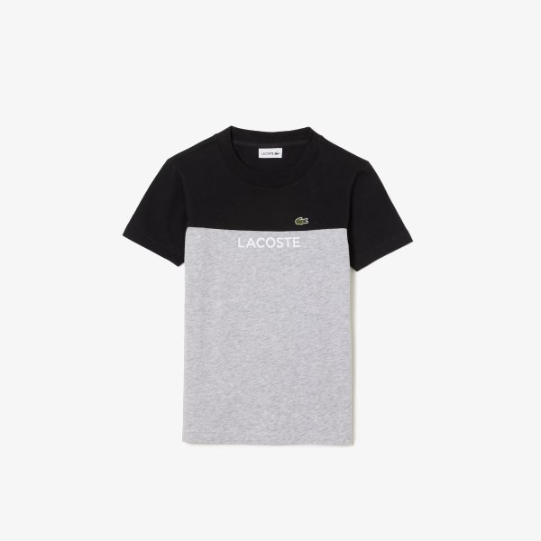 Kids’ Colorblock Organic Cotton Jersey T-Shirt