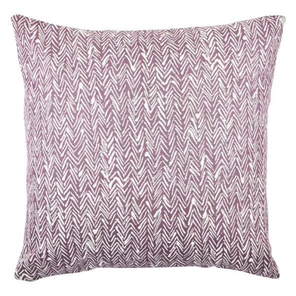 Modern Abstract Purple Pine Throw Pillow
