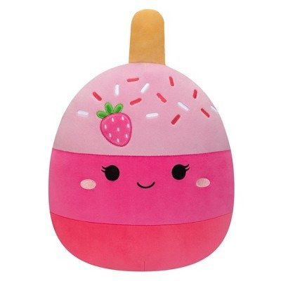 s 11" Pama the Pink Strawberry Cake Pop Plush Toy