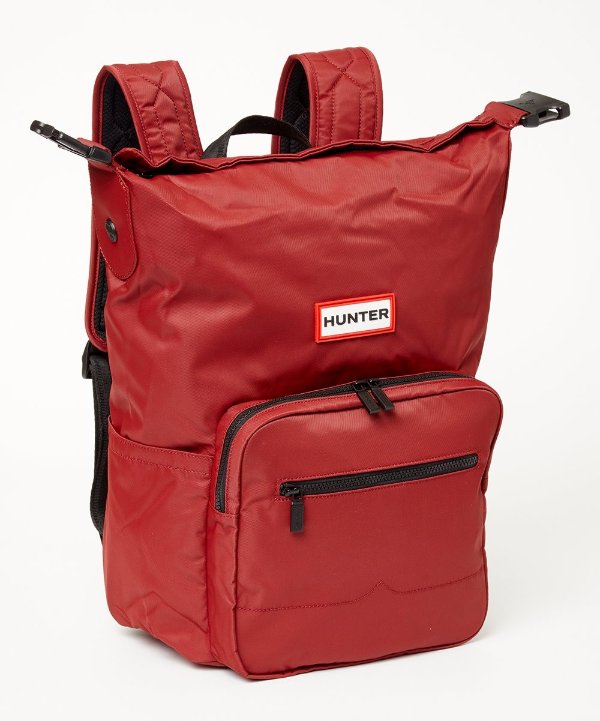 Fall Red Pioneer Top-Clip Large Backpack