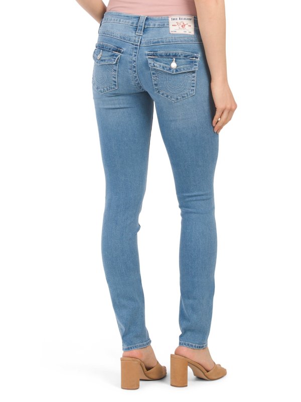 Stella Skinny Jeans With Flap Pockets