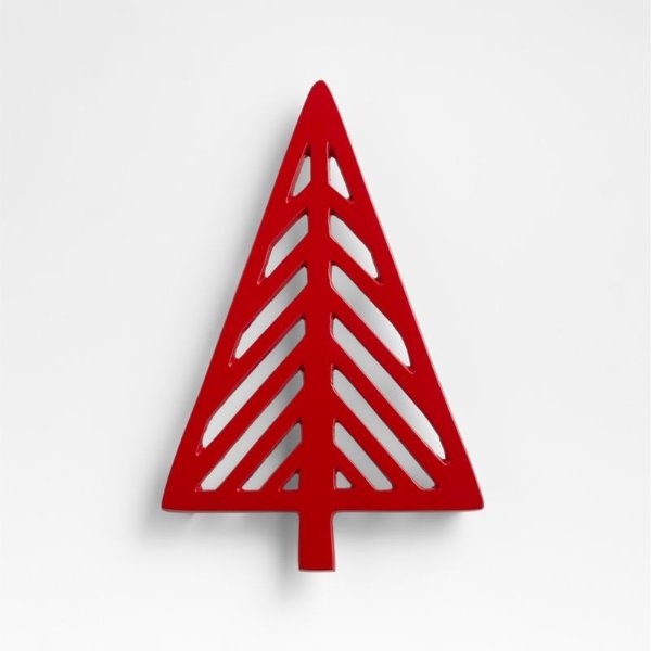 Red Pine Tree Trivet + Reviews | Crate and Barrel