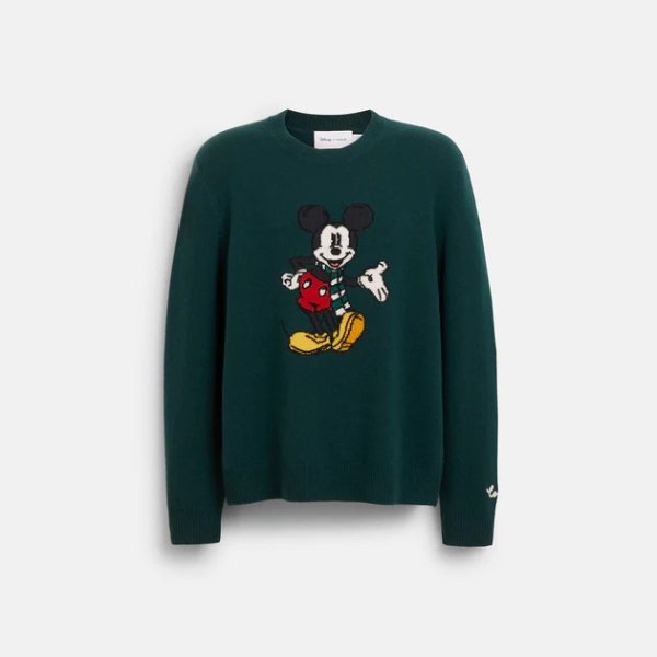 disney x coach mickey mouse sweater
