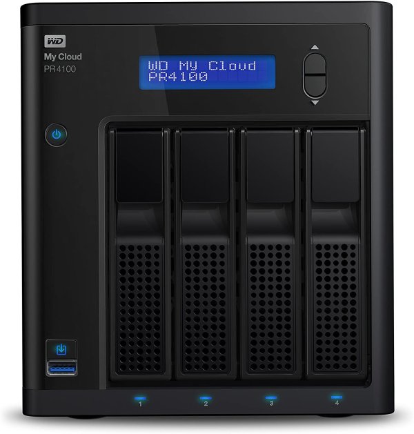 24TB PR4100 My Cloud Pro 网络服务器NAS