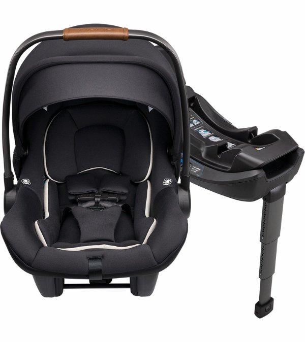 PIPA Lite R Infant Car Seat + RELX Base - Caviar