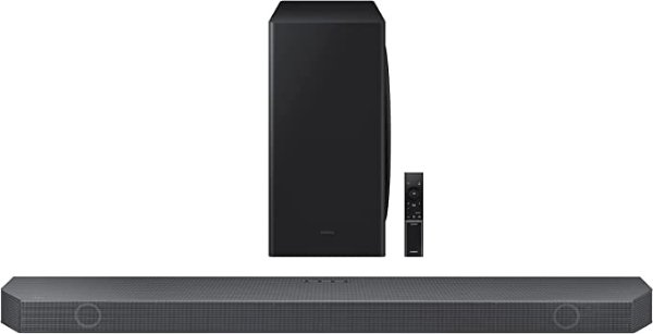 HW-Q800B/ZA 5.1.2ch Soundbar w/ Wireless Dolby Atmos, DTS:X, Q Symphony, SpaceFit Sound, Built In Voice Assistant, AirPlay 2, Game Pro Mode, Tap Sound, 2022