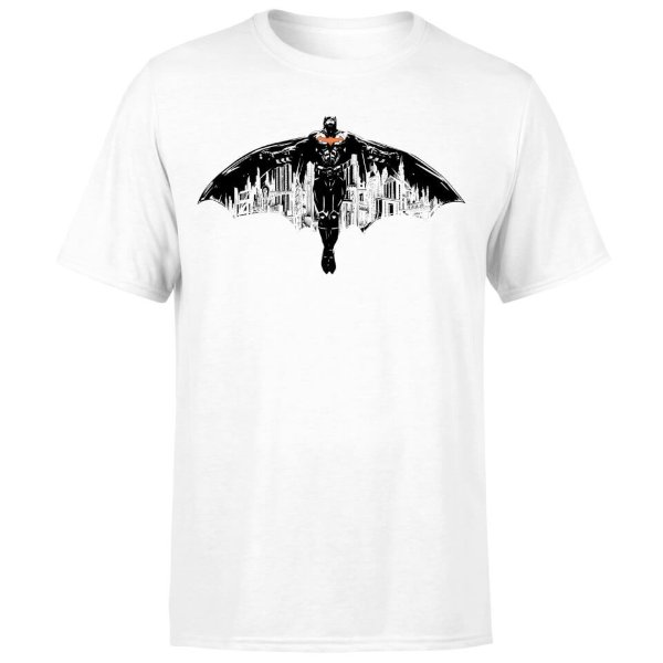 Batman Begins The City Belongs To Me Men's T-Shirt - White