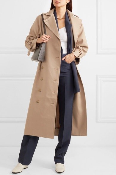 Pisa cotton-blend trench coat