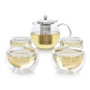 闪购：Teabloom 玻璃茶具5件套