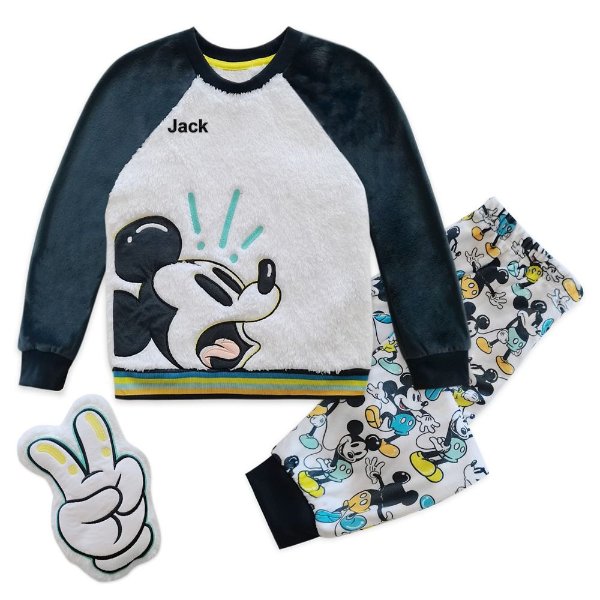 Mickey Mouse Pajama and Pillow Set for Boys – Personalizable | shopDisney