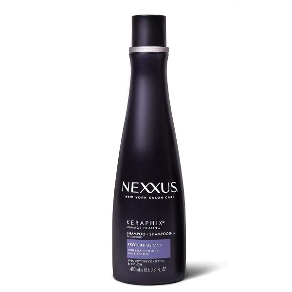 Keraphix Shampoo for Damaged Hair Keraphix with ProteinFusion Silicone-Free with Keratin Protein and Black Rice 13.5 oz