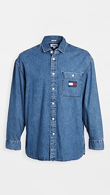 Tommy Jeans Grayson Oversized Denim Shirt