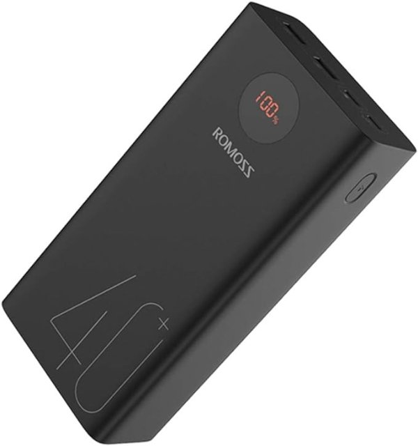 40000mAh Power Bank,18W PD USB C Fast Charge Battery Bank
