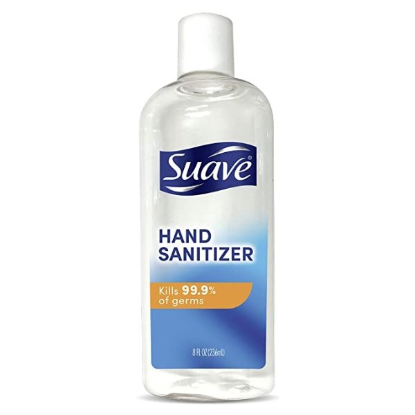 Suave Hand Sanitizer Alcohol Based,Pack of 24