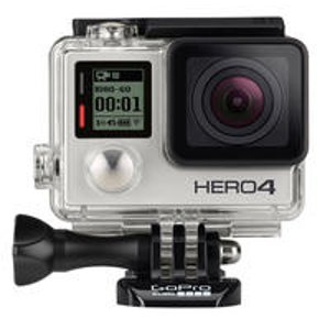 GoPro HD HERO4 4K 银色12 MP运动摄影机CHDHY-401